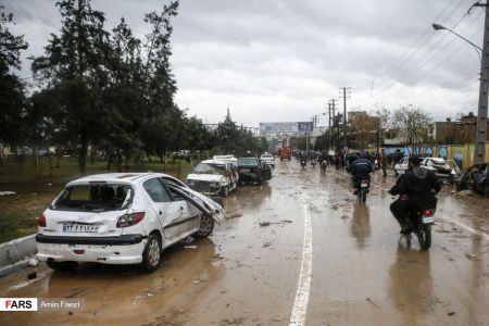  اخبار حوادث,خبرهای حوادث , سیل در شیراز 