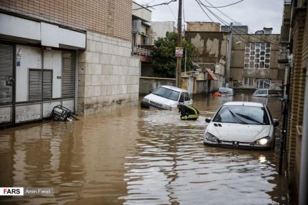  اخبار حوادث,خبرهای حوادث , سیل در شیراز 