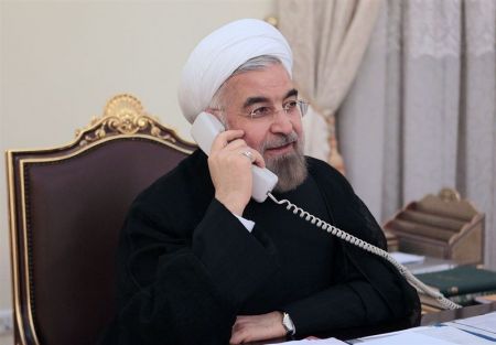 تماس تلفنی روحانی با رئیس جمهور عراق و امیر قطر