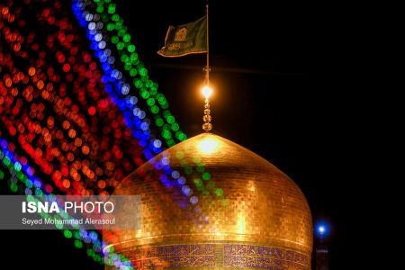 عکس خبری,جشن نیمه شعبان در حرم امام رضا(ع)