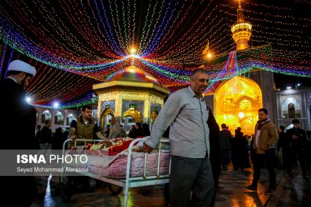 عکس خبری,جشن نیمه شعبان در حرم امام رضا(ع)