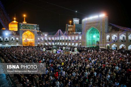 عکس خبری,جشن نیمه شعبان در حرم امام رضا(ع)