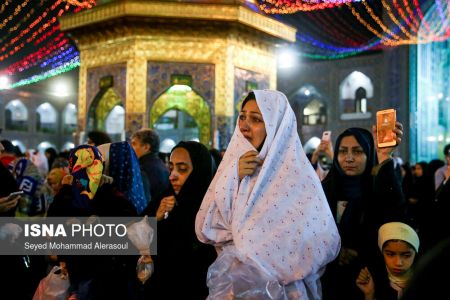 عکس خبری,جشن نیمه شعبان در حرم امام رضا(ع)
