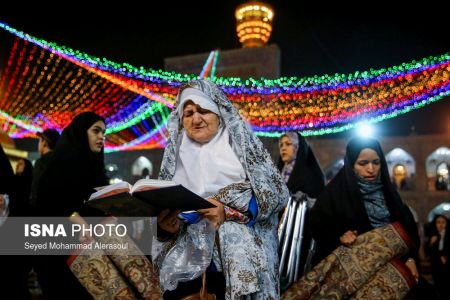 عکس خبری,جشن نیمه شعبان در حرم امام رضا(ع)