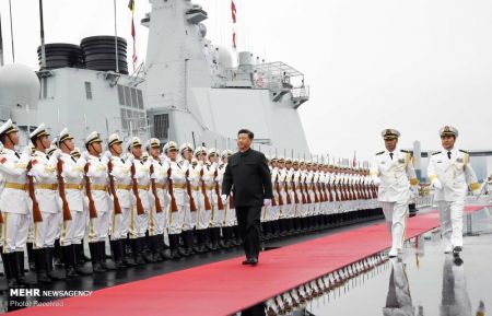 اخبار,عکس خبری,رژه نیروی دریایی چین