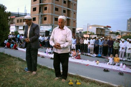 اخبار,عکس خبری,طولانی ترین سفره افطاری ایران در آق‌قلا