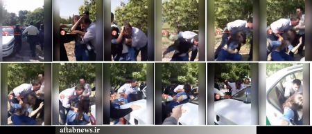 اخبار,اخبار اجتماعی,درگیری نیروی انتظامی با یک دختر جوان در تهرانپارس