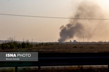 اخبار,عکس خبری,انفجار و آتش‌سوزی در شهرک شکوهیه قم