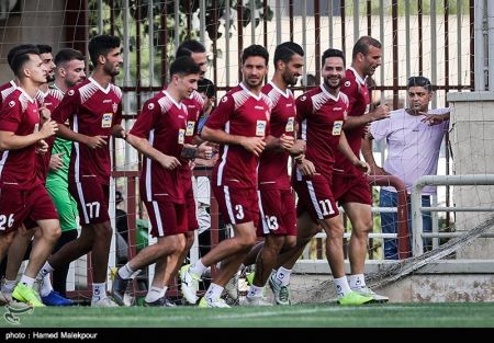 اخبار,اخبارورزشی ونتایج مسابقات, تمرین تیم فوتبال پرسپولیس