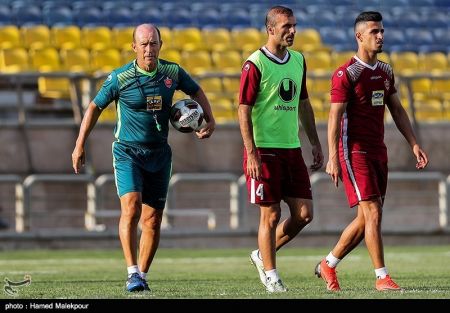 اخبار,اخبارورزشی ونتایج مسابقات, تمرین تیم فوتبال پرسپولیس