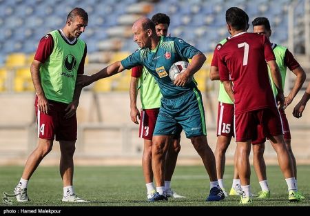 اخبار,اخبارورزشی ونتایج مسابقات, تمرین تیم فوتبال پرسپولیس