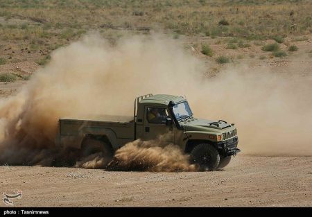 اخبار,عکس خبری,رونمایی از خودروهای تاکتیکی ارس دو و نفربر زرهی ضد مین و ضد کمین رعد