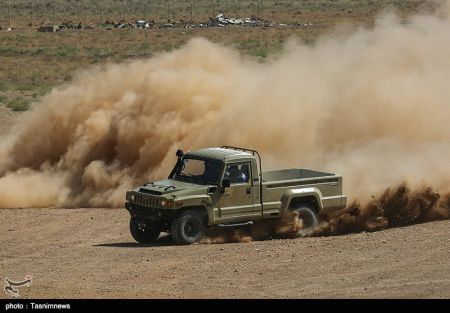 اخبار,عکس خبری,رونمایی از خودروهای تاکتیکی ارس دو و نفربر زرهی ضد مین و ضد کمین رعد