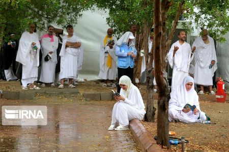 عکس خبری,مراسم دعای عرفه در شرق مکه