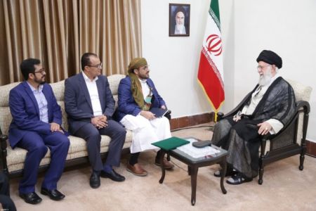 اخبار,اخبار سیاسی,دیدار سخنگوی جنبش انصارالله یمن و هیئت همراه با رهبر معظم انقلاب اخبار,اخبار سیاسی,دیدار سخنگوی جنبش انصارالله یمن و هیئت همراه با رهبر معظم انقلاب