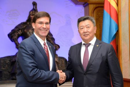 عکس خبری,وزیر دفاع آمریکا در مغولستان عکس خبری,وزیر دفاع آمریکا در مغولستان