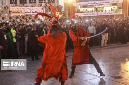 اخبار,عکس خبری, مراسم خیمه سوزان در میدان امام حسین(ع)