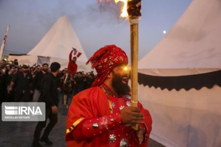 اخبار,عکس خبری, مراسم خیمه سوزان در میدان امام حسین(ع)