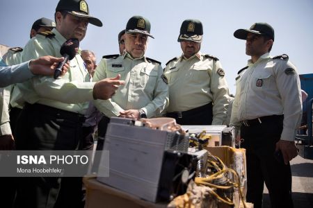 اخبار,اخبارحوادث,کشف کامیون‌های میلیاردی کالای قاچاق در تهران