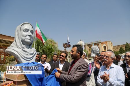 اخبار,اخبارفرهنگی وهنری, رونمایی از سردیس‌های هنرمندان در شهرک غزالی