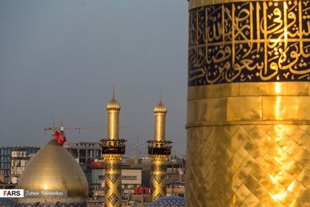 اخبار,عکس خبری,تعویض پرچم حرم امام حسین (ع) 