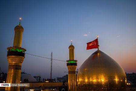 اخبار,عکس خبری,تعویض پرچم حرم امام حسین (ع) 