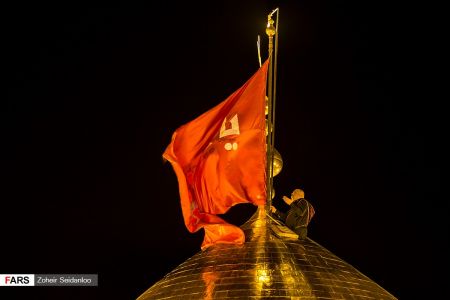 اخبار,عکس خبری,تعویض پرچم حرم امام حسین (ع) اخبار,عکس خبری,تعویض پرچم حرم امام حسین (ع)