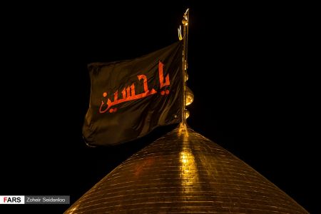 اخبار,عکس خبری,تعویض پرچم حرم امام حسین (ع) 