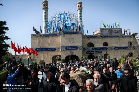 عکس خبری,مراسم تشییع پیکر مرحوم مهدی علیمحمد