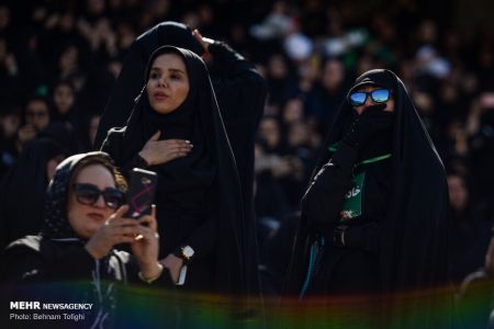 عکس خبری,شیرخوارگان حسینی در ورزشگاه آزادی