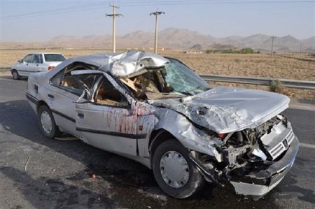اخبار,اخبار حوادث,تصادف در جاده نهبندان - زاهدان اخبار,اخبار حوادث,تصادف در جاده نهبندان - زاهدان