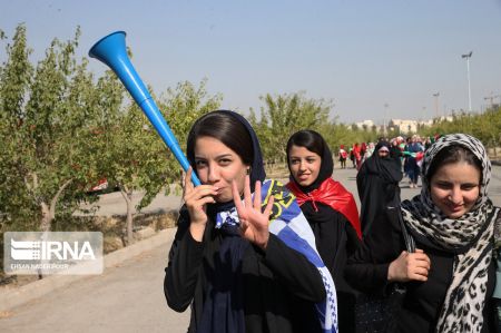 عکس خبری,حضور بانوان در ورزشگاه آزادی