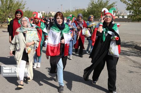 عکس خبری,حضور بانوان در ورزشگاه آزادی عکس خبری,حضور بانوان در ورزشگاه آزادی