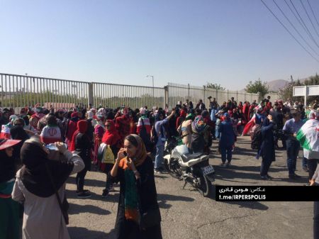 عکس خبری,حضور بانوان در ورزشگاه آزادی عکس خبری,حضور بانوان در ورزشگاه آزادی
