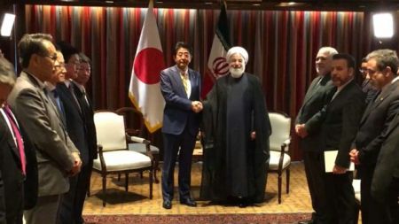 اخبار,اخبار سیاست خارجی,روحانی و نخست وزیر ژاپن اخبار,اخبار سیاست خارجی,روحانی و نخست وزیر ژاپن