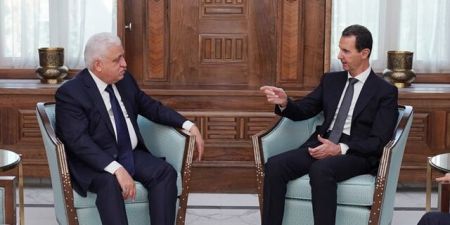 اخبار,اخبار بین الملل,بشار اسد و مشاور امنیت ملی عراق اخبار,اخبار بین الملل,بشار اسد و مشاور امنیت ملی عراق