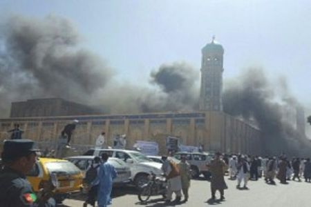 اخبار,اخبار بین الملل,انفجار مسجدی در شرق افغانستان