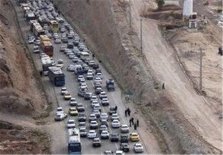 اخبار,اخبار اجتماعی,ترافیک سنگین در محورهای منتهی به مهران