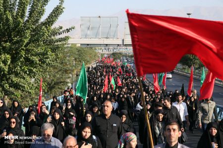 عکس خبری,راهپیمایی جاماندگان اربعین در تهران عکس خبری,راهپیمایی جاماندگان اربعین در تهران