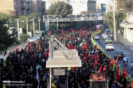 عکس خبری,راهپیمایی جاماندگان اربعین در تهران