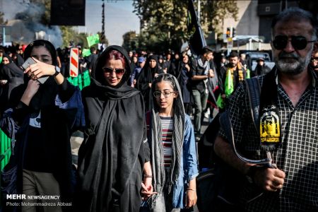 عکس خبری,راهپیمایی جاماندگان اربعین در تهران عکس خبری,راهپیمایی جاماندگان اربعین در تهران