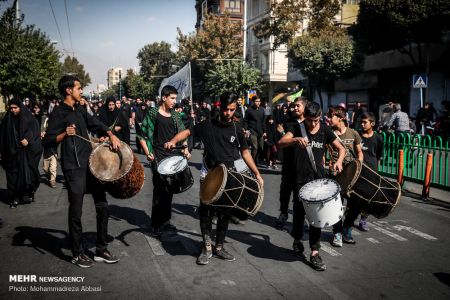 عکس خبری,راهپیمایی جاماندگان اربعین در تهران