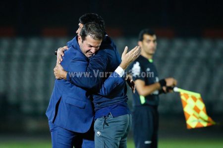 اخبار,اخبار ورزشی,خوشحالی آندره آ استراماچونی و بهزاد غلامپور اخبار,اخبار ورزشی,خوشحالی آندره آ استراماچونی و بهزاد غلامپور