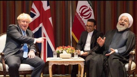 اخبار,اخبار سیاسی,دیدار روحانی و جانسون اخبار,اخبار سیاسی,دیدار روحانی و جانسو