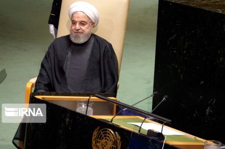 عکس خبری,سخنرانی حسن روحانی در مجمع عمومی سازمان ملل متحد