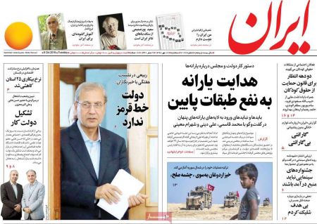  عناوین روزنامه ها 
