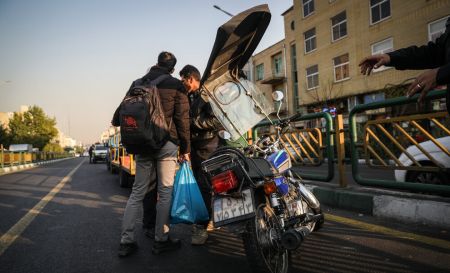 اخبار,عکس خبری, برخورد با موتوسواران متخلف در تهران