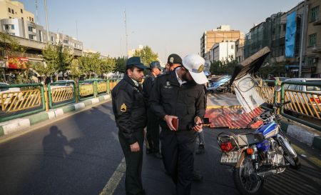 اخبار,عکس خبری, برخورد با موتوسواران متخلف در تهران