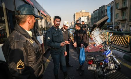 اخبار,عکس خبری, برخورد با موتوسواران متخلف در تهران