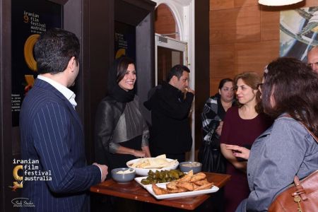 اخبار,اخبار فرهنگی,سارا بهرامی در مهمانی شام جشنواره فیلم‌های پارسی در استرالیا